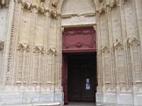 Lyon, Cathedrale St-Jean apres renovation, Portail (04)